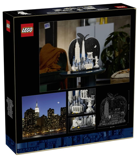 LEGO® ARCHITECTURE 6588557 New York City – A Nagy Alma Építőkészlet, Szobadekoráció Felnőtteknek 5. kép