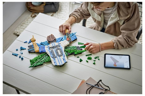 43018 LEGO® Editions Lionel Messi – gólünnep 3D falikép 3. kép
