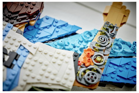 43018 LEGO® Editions Lionel Messi – gólünnep 3D falikép 6. kép