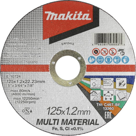 Makita Trennscheibe E-10724 Vágótárcsa 1 db