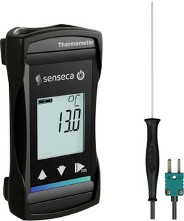 Senseca ECO130-GOURMET-E1.5 Riasztó hőmérő -65 - 1200 °C Érzékelő típus K