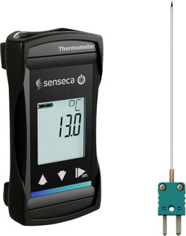 Senseca ECO130-GOURMET-GTE130 Riasztó hőmérő -65 - 1200 °C Érzékelő típus K