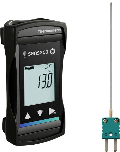 Senseca ECO130-GOURMET-GTE130 Riasztó hőmérő -65 - 1200 °C Érzékelő típus K