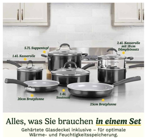 Cuisinart 54C11BKEU Főzőedény-serpenyő készlet 2. kép
