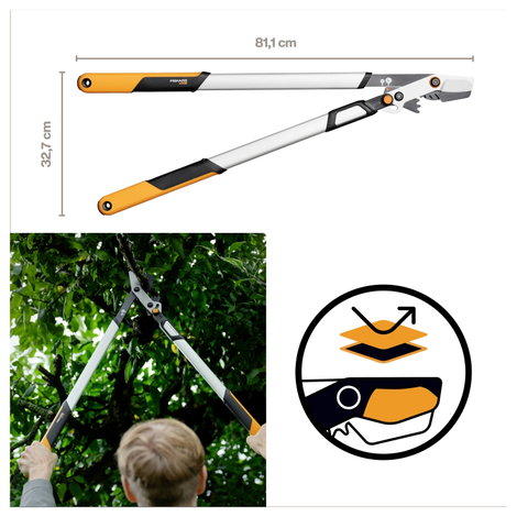 Fiskars 1080133 Ágvágó Bypass 9. kép