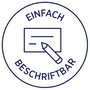 Avery-Zweckform DLSSUNREV-1000 Többfunkciós címkék 25 x 25 mm Papír Fekete 1 db Leoldható Kézi felir 6. bélyegkép