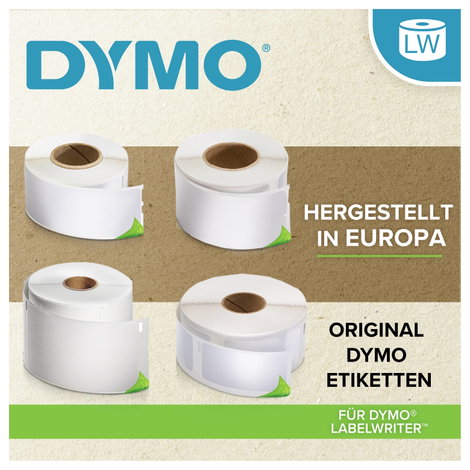 DYMO Etikett tekercs 89 x 41 mm Fehér 6 tekercs Leoldható 2234187 Névtábla etikett 7. kép