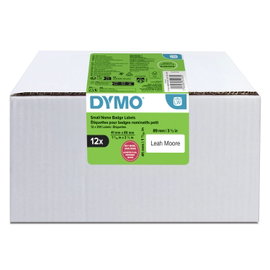 DYMO Etikett tekercs 89 x 41 mm Fehér 12 tekercs Leoldható 2234183 Névtábla etikett