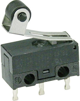 Mikrokapcsoló 125 V/AC 3 A 1 x BE/(BE) Cherry Switches DG13-B1RA nyomó 1 db