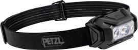 Petzl ARIA® 2 RGB Black LED Fejlámpa Elemekről üzemeltetett, Li-ion akkuk, vagy elemes működés 450 l