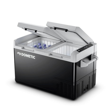 Dometic Group CFF 70DZ Hűtőláda EEK: C (A - G) Kompresszor 12 V/DC, 230 V/AC Sötétszürke 70 l +10 °C
