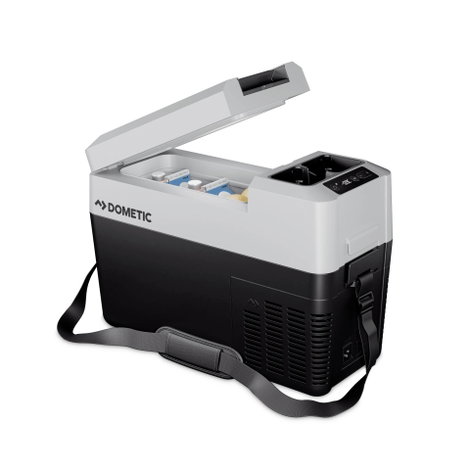 Dometic Group CFF 12 Hűtőláda EEK: B (A - G) Kompresszor 12 V/DC, 230 V/AC Sötétszürke 13 l +10 °C é