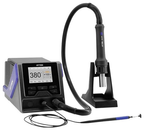 Atten GT-1028 Forrólevegős állomás digitális 1330 W 100 - 500 °C 2. kép