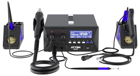 Atten MS-900 Forrasztóállomás digitális 900 W 150 - 500 °C 2. kép