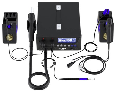 Atten MS-900 Forrasztóállomás digitális 900 W 150 - 500 °C 4. kép