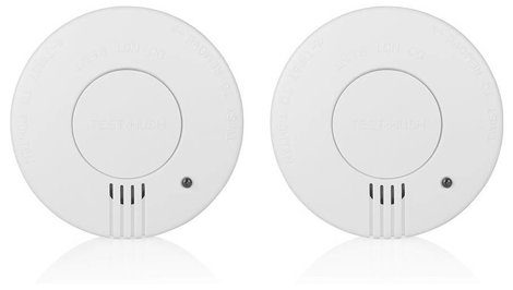 Smartwares FSM-11517 Füstjelző 5 éves elemélettartammal Elemekről üzemeltetett 2. kép