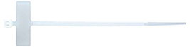 Intercable 183245 ICC61680 100x2,5mm Beschriftungsf. natur Kábelkötöző 100 mm 2.5 mm Színtelen Műany