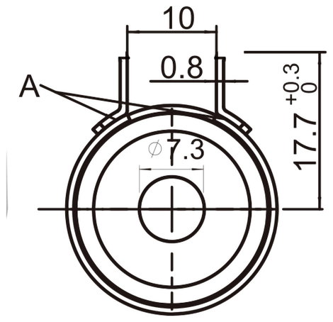 Atten A-1170 Hőlégfúvó dűzni Hegy méret 7.3 mm Csúcs hossza 43 mm Tartalom, tartalmi egységek rendel 2. kép