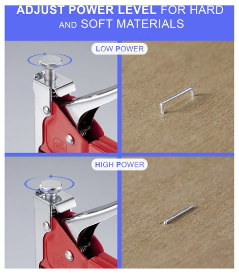 TOOLCRAFT TO-10666239 Kézi tűzőgép Kapocs típus 53-as típus, Typ 1008F Kapocs hosszúság 4 - 14 mm 6. kép