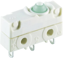 Mikrokapcsoló 250 V/AC 10 A 1 x BE/(BE) Marquardt 1045.0903 IP67 nyomó 1 db