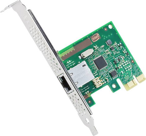 Intel INTEL I210T1BLK Server Adapter PCIe bulk Hálózati kártya 1000 MBit/s PCI-Express, RJ45
