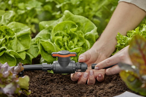 GARDENA Micro Drip rendszer 13207-20 Szabályozó-/záró szelep 13 mm (1/2) Ø 6. kép