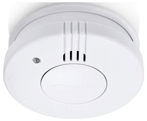 Smartwares FSM-11516 Füstjelző 5 éves elemélettartammal Elemekről üzemeltetett 2. kép