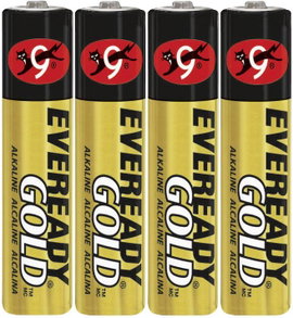 Eveready Mikroelem Gold Alkáli mangán 1.5 V 4 db