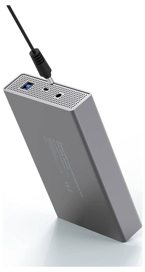 Digitus DA-71106-1 SATA merevlemez doboz 2.5 coll, 3.5 coll USB, USB-C®, USB-C® (USB 2.0), USB-C® (U 11. kép