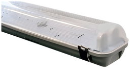 Insatech Lámpatest nedves helyiségbe LED csövek G13 Élénk szürke
