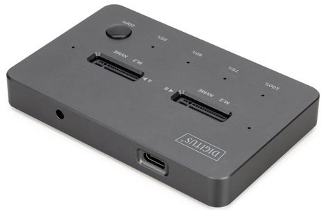 Digitus USB-C® dokkoló állomás Digitus DA-71545-1 Stazione di docking per dischi con funzione di clo 13. kép