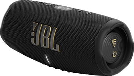 JBL Charge 5 Wifi Bluetooth hangfal Porálló, Vízálló, Kültéri, Powerbank funkció Fekete