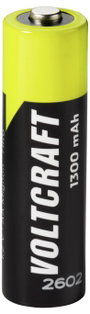 VOLTCRAFT Ceruzaakku NiMH 1300 mAh 1.2 V 4 db 2. bélyegkép