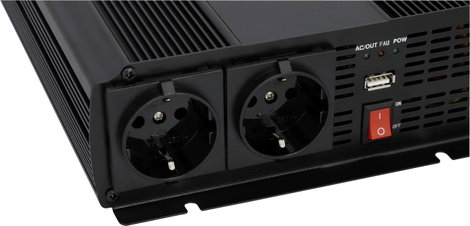 AEG Inverter 10058 1500 W 12 V/DC - 230 V/AC Távirányítható 4. kép