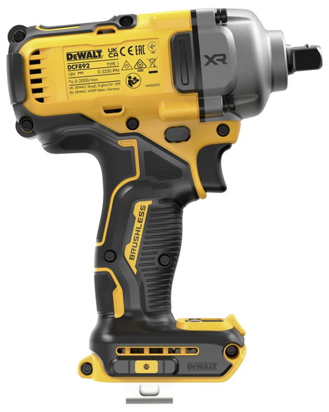 DEWALT DCF892NT-XJ+DCB182-XJ Akkus ütvecsavarozó 18 V Vele szállított akkuk száma 1 Lítiumion 6. kép