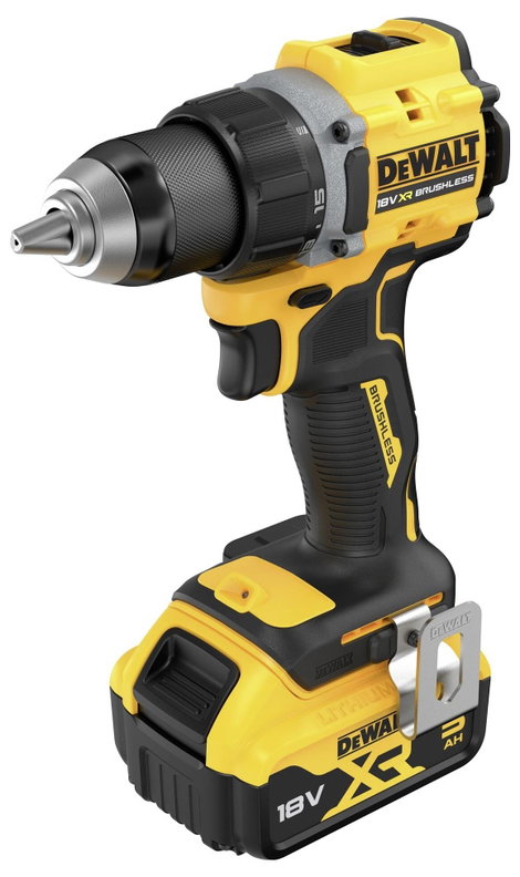 DEWALT DCD794P2T-QW+DCB182-XJ Akkus fúrócsavarozó 18 V 5 Ah Lítiumion 4. kép