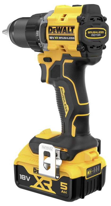DEWALT DCD794P2T-QW+DCB182-XJ Akkus fúrócsavarozó 18 V 5 Ah Lítiumion 6. kép