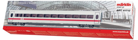 Märklin Start up 041712 H0 Nagykapacitású, üzembe helyezhető 2. osztályú kocsi az ICE 2 számára 2. kép