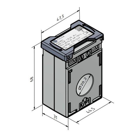 Celsa ALO-E 3015 250/5A 2.5VA Kl. 0.5s 70142-0204-0250 Áramváltó, kalibrálva Elsődleges áram 250 A M 5. kép