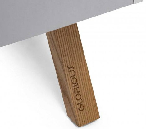 Glorious DJ Turntable Lowboard Mobil DJ asztal MDF 2. kép