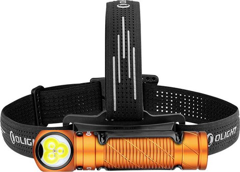 OLight Perun 3 (Orange) LED Kézilámpa, Fejlámpa 3000 lm Perun 3(OR)