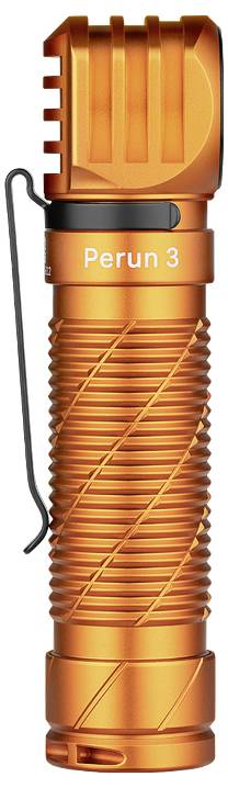 OLight Perun 3 (Orange) LED Kézilámpa, Fejlámpa 3000 lm Perun 3(OR) 4. kép