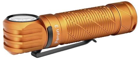 OLight Perun 3 (Orange) LED Kézilámpa, Fejlámpa 3000 lm Perun 3(OR) 8. kép