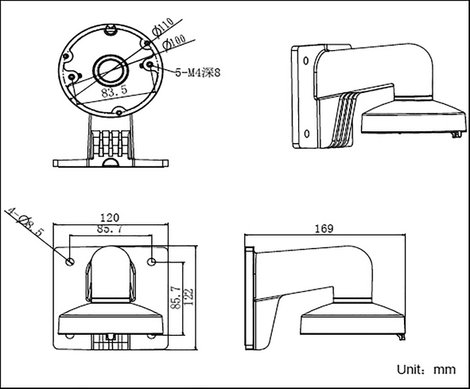 HIKVISION Hikvision DS-1272ZJ-110 DS-1272ZJ-110 2. kép