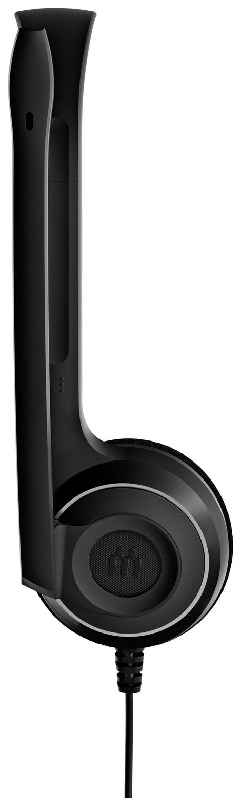 EPOS PC 8 USB On Ear headset Vezetékes Stereo Fekete Mikrofon némítás, Hangerő szabályozás Számítógé 2. kép