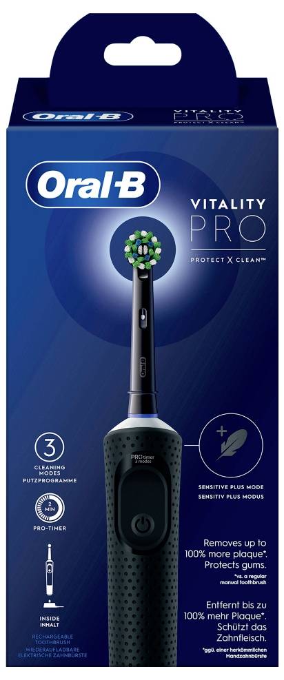Oral-B Vitality Pro D103 Hangable 427063 Elektromos fogkefe Fekete 3. kép