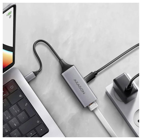 AXAGON ADE-TXPD Hálózati adapter USB-C® (USB 3.2 Gen 1), RJ45, USB-C® (Power Delivery) 8. kép