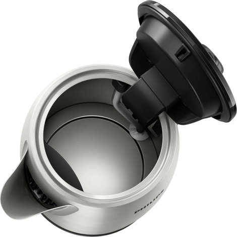 Philips Home HD9350/90 Daily Vízforraló Nemesacél, Fekete Tartalom: 1.7 l 3. kép