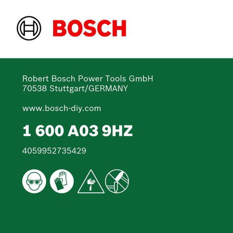 Bosch Home and Garden 1600A039HZ 1600A039HZ Szerszámkészlet 10. kép