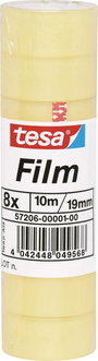 tesa 57206-00001-01 tesafilm Standard Átlátszó (H x Sz) 10 m x 19 mm 8 db bélyegkép